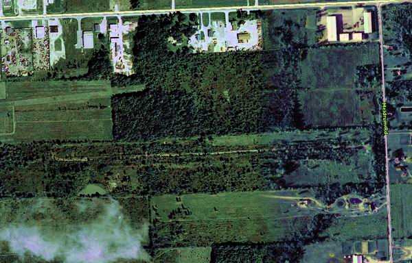 Motor City Dragway - Aerial